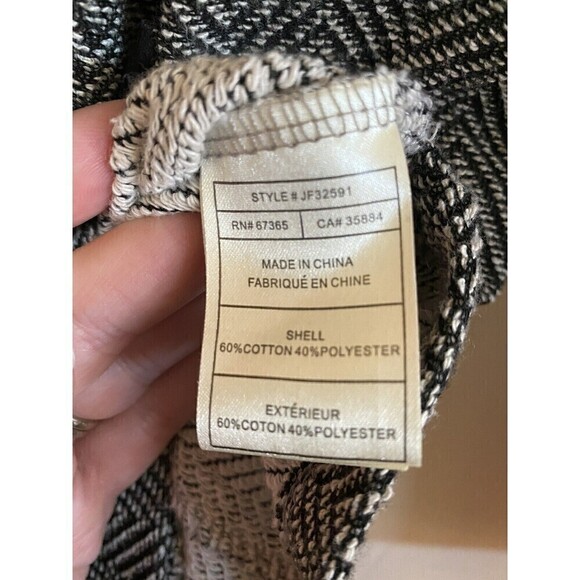 Jack Tweed Jacket W/ Black Toggle Sz. M - Picture 6 of 6